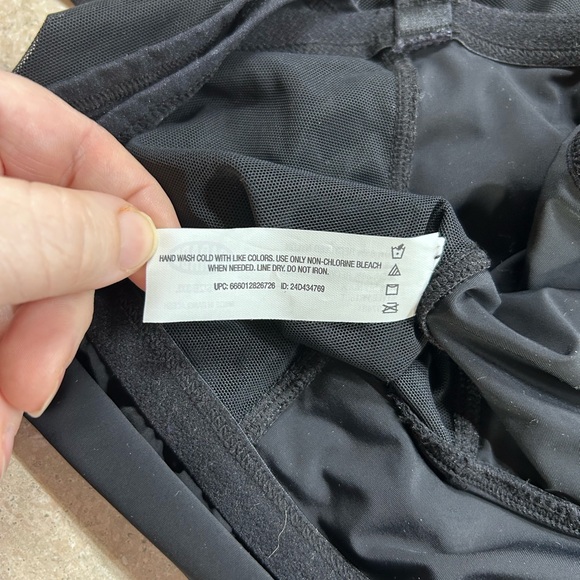 Black Asymmetrical Cut Out Sleeveless Bodysuit - Picture 8 of 8